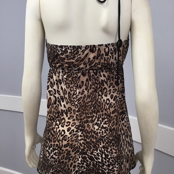 Leopard print halter top! - Picture 4 of 5